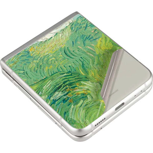 Vincent Van Gogh Green Wheat Fields Galaxy Z Flip3 5G Skin