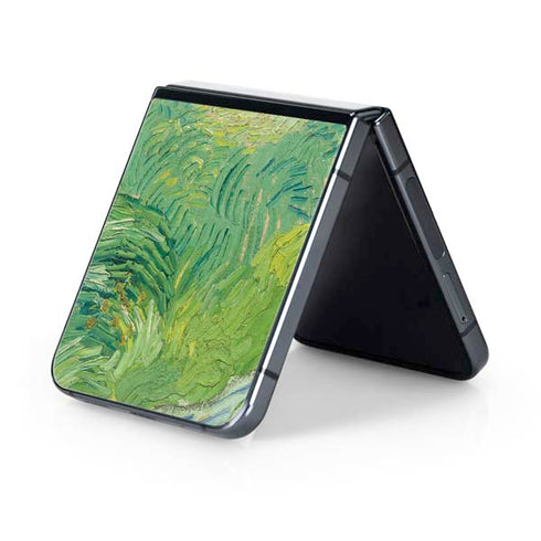 Green Wheat Fields by Vincent van Gogh Galaxy Z Flip5 5G Skin