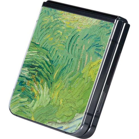 Green Wheat Fields by Vincent van Gogh Galaxy Z Flip5 5G Skin