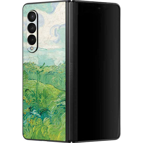 Vincent Van Gogh Green Wheat Fields Galaxy Z Fold3 5G Skin
