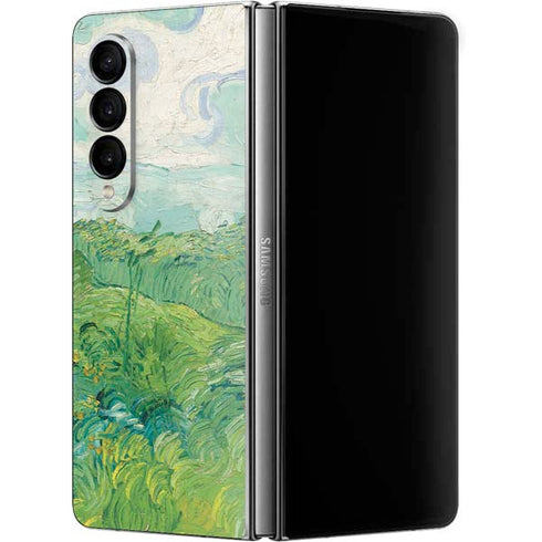 Vincent Van Gogh Green Wheat Fields Galaxy Z Fold4 5G Skin