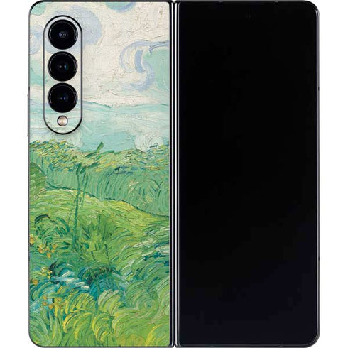 Vincent Van Gogh Green Wheat Fields Galaxy Z Fold4 5G Skin