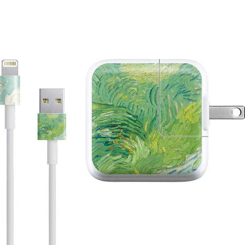 Vincent Van Gogh Green Wheat Fields iPad Charger (10W USB) Skin