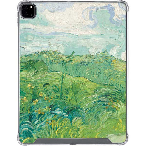 Vincent Van Gogh Green Wheat Fields iPad Pro 12.9in (2020) Clear Case