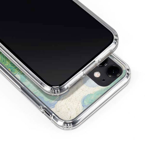 Green Wheat Fields by Vincent van Gogh iPhone 11 Clear Case