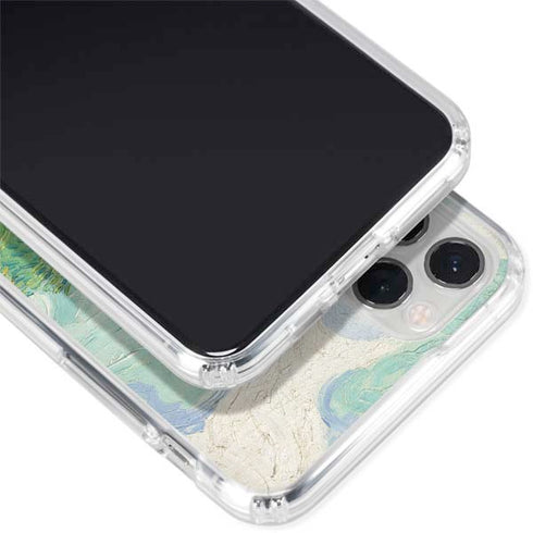 Green Wheat Fields by Vincent van Gogh iPhone 11 Pro Clear Case