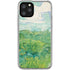 Green Wheat Fields by Vincent van Gogh iPhone 11 Pro Clear Case