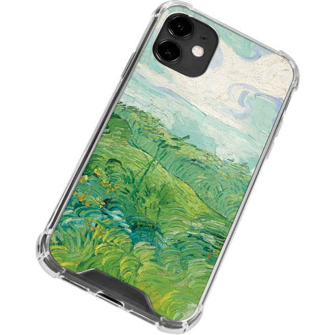 Vincent Van Gogh Green Wheat Fields iPhone 12 Clear Case