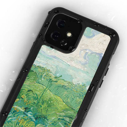 Vincent Van Gogh Green Wheat Fields iPhone 12 Mini Waterproof Case