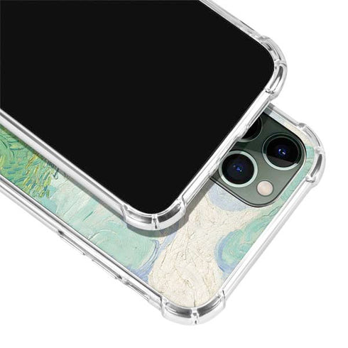 Vincent Van Gogh Green Wheat Fields iPhone 12 Pro Clear Case