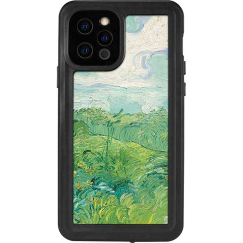 Vincent Van Gogh Green Wheat Fields iPhone 12 Pro Waterproof Case