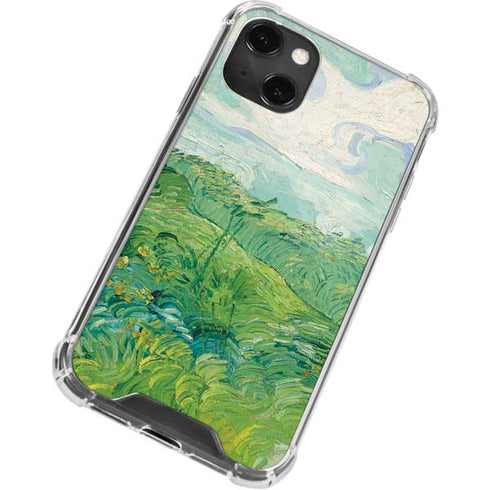 Vincent Van Gogh Green Wheat Fields iPhone 13 Mini Clear Case