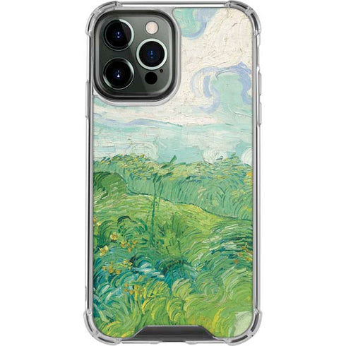 Vincent Van Gogh Green Wheat Fields iPhone 13 Pro Max Clear Case