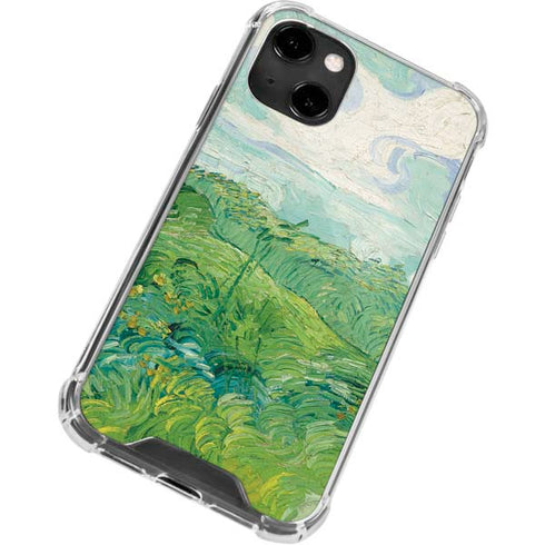Vincent Van Gogh Green Wheat Fields iPhone 14 Clear Case