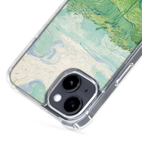 Green Wheat Fields by Vincent van Gogh iPhone 15 MagSafe Case