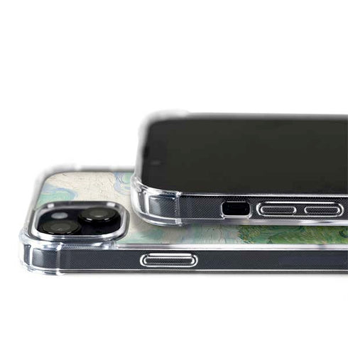 Green Wheat Fields by Vincent van Gogh iPhone 15 MagSafe Case