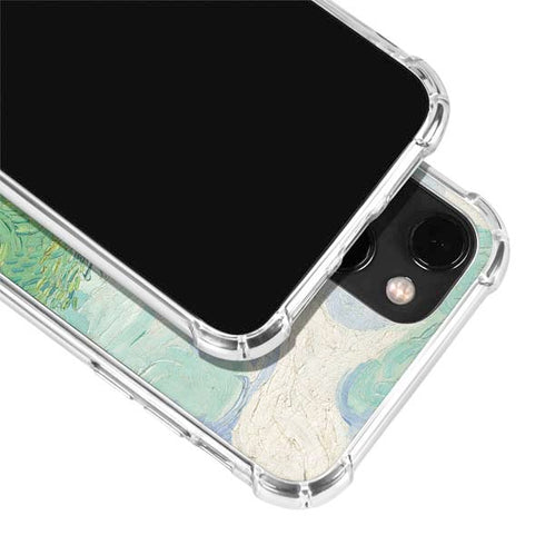 Vincent Van Gogh Green Wheat Fields iPhone 14 Plus Clear Case
