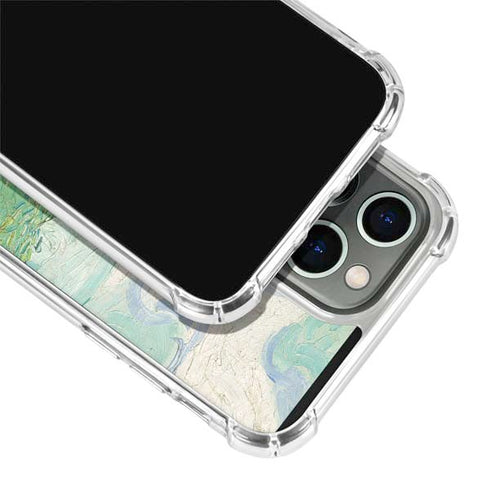 Green Wheat Fields by Vincent van Gogh iPhone 15 Pro Clear Case