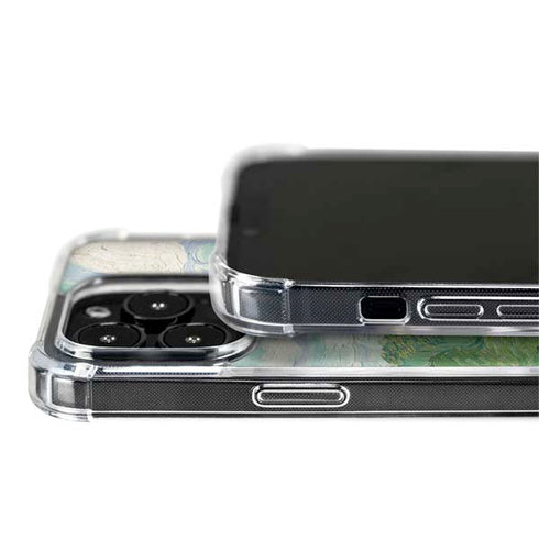 Green Wheat Fields by Vincent van Gogh iPhone 15 Pro MagSafe Case
