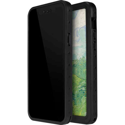 Green Wheat Fields by Vincent van Gogh iPhone 15 Waterproof Case