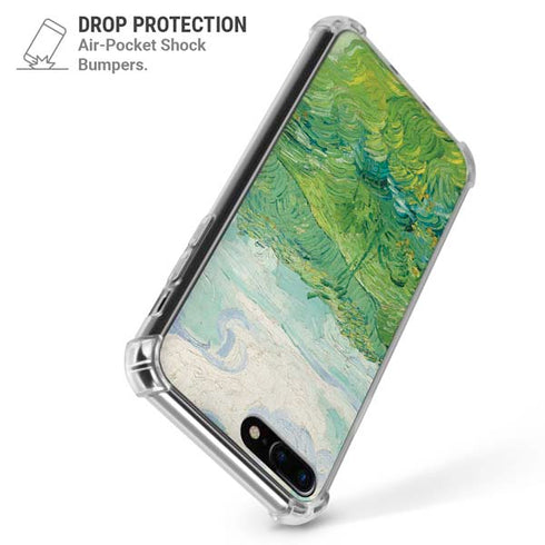 Green Wheat Fields by Vincent van Gogh iPhone 7/8 Plus Clear Case