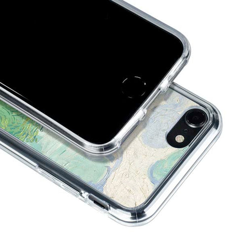 Vincent Van Gogh Green Wheat Fields iPhone SE (2nd & 3rd Gen) Clear Case