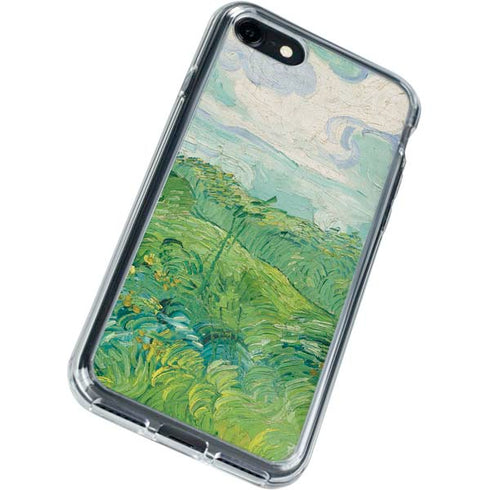 Vincent Van Gogh Green Wheat Fields iPhone SE (2nd & 3rd Gen) Clear Case