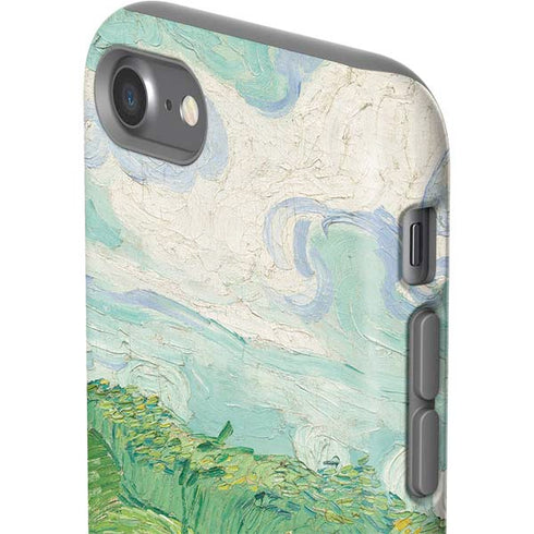 Vincent Van Gogh Green Wheat Fields iPhone SE (2nd & 3rd Gen) Pro Case
