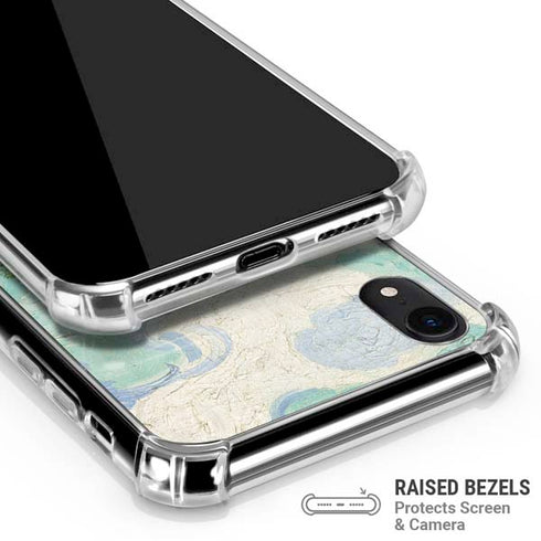 Green Wheat Fields by Vincent van Gogh iPhone XR Clear Case