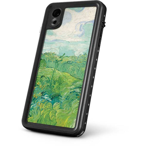 Vincent Van Gogh Green Wheat Fields iPhone XR Waterproof Case