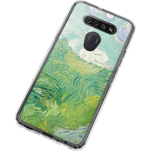 Green Wheat Fields by Vincent van Gogh LG K51/Q51 Clear Case