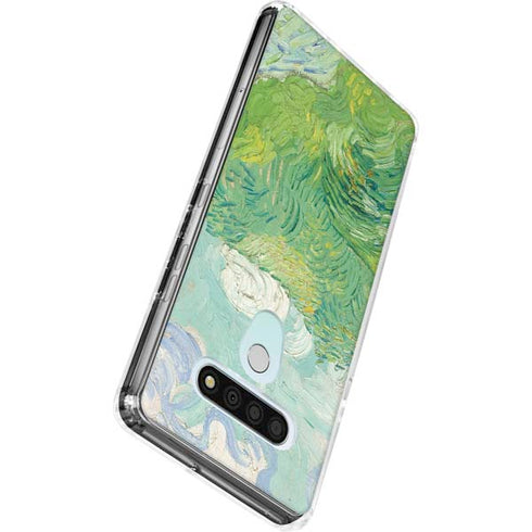 Green Wheat Fields by Vincent van Gogh LG Stylo 6 Clear Case