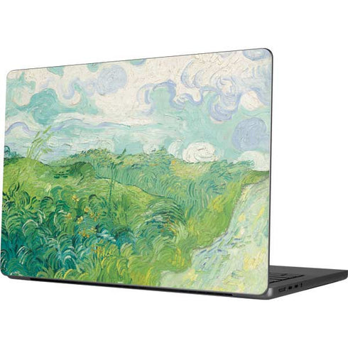 Green Wheat Fields by Vincent van Gogh MacBook Pro 14in (2021-24) Skin