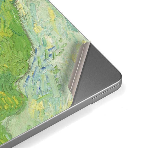 Green Wheat Fields by Vincent van Gogh MacBook Pro 14in (2021-24) Skin