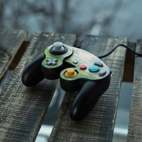 Vincent Van Gogh Green Wheat Fields Nintendo GameCube Controller Skin