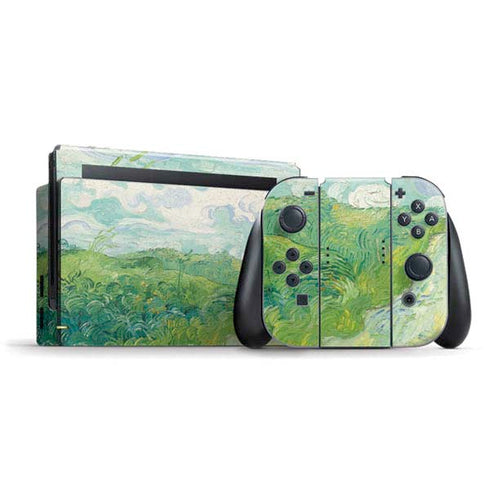 Vincent Van Gogh Green Wheat Fields Nintendo Switch Bundle Skin
