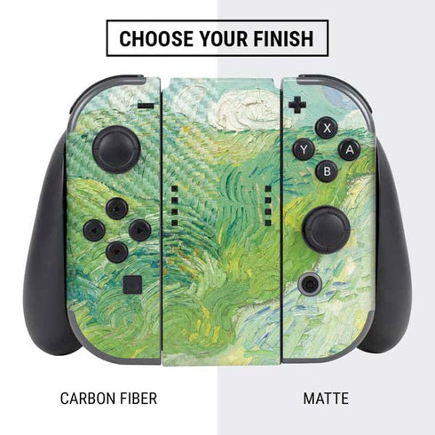 Vincent Van Gogh Green Wheat Fields Nintendo Switch Bundle Skin