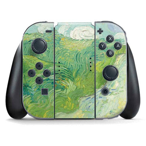 Green Wheat Fields by Vincent van Gogh Nintendo Switch (2017-2021) Joy-Con Controller Skin
