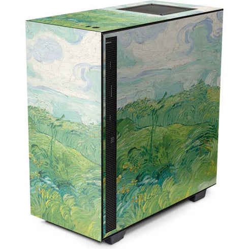 Vincent Van Gogh Green Wheat Fields NZXT H510 Compact ATX Mid-Tower Case Skin
