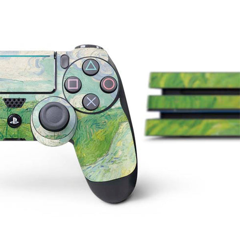 Vincent Van Gogh Green Wheat Fields PS4 Pro Bundle Skin