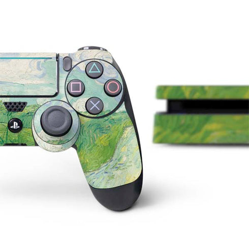 Vincent Van Gogh Green Wheat Fields PS4 Slim Bundle Skin