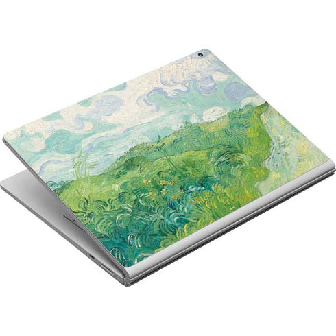 Vincent Van Gogh Green Wheat Fields Surface Book Skin