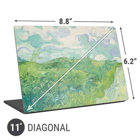 Vincent Van Gogh Green Wheat Fields Universal Laptop 11in (8.8 x 6.2in) Skin