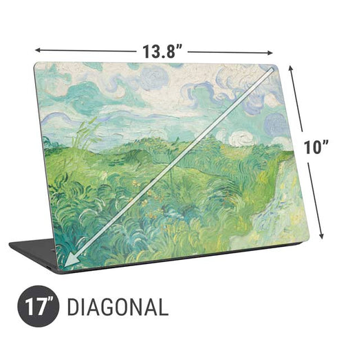Vincent Van Gogh Green Wheat Fields Universal Laptop 17in (13.8 x 10in) Skin