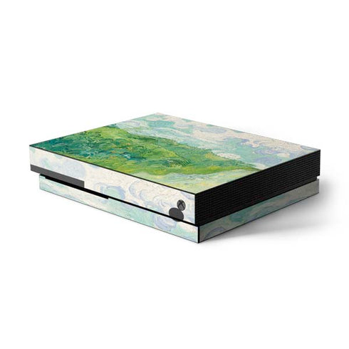 Vincent Van Gogh Green Wheat Fields Xbox One X Console Skin