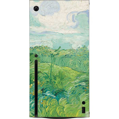 Vincent Van Gogh Green Wheat Fields Xbox Series X Console Skin