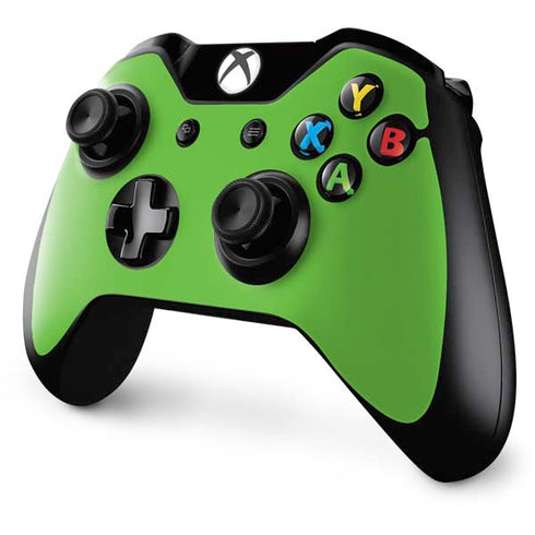 Green Solid Xbox One Controller Skin