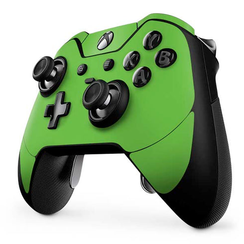 Green Solid Xbox One Elite Controller Skin