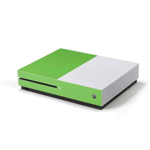 Green Solid Xbox One S Console Skin