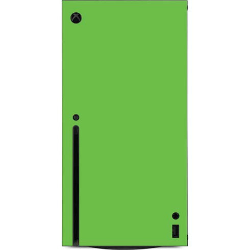 Green Solid Xbox Series X Console Skin